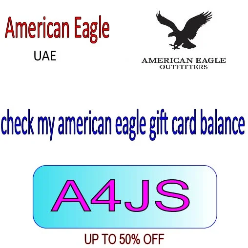 check my american eagle gift card balance